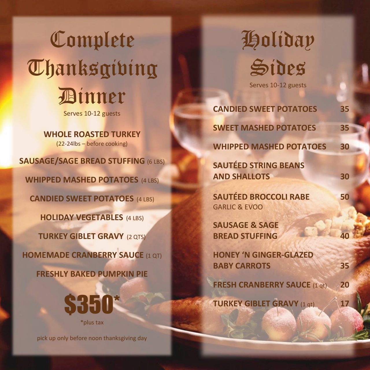 Restaurants open thanksgiving sarasota